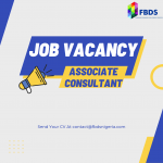 Job Vacancy - Associate Consultant